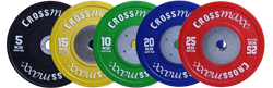 Lifemaxx Crossmaxx Competition Bumper Plate - 50 mm Halterschijf