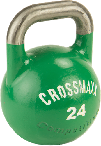 Lifemaxx Crossmaxx Competition Kettlebells - Groen - 24 kg
