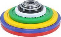 Lifemaxx Crossmaxx Gekalibreerde Halterschijven - 50 mm - 5 kg-3