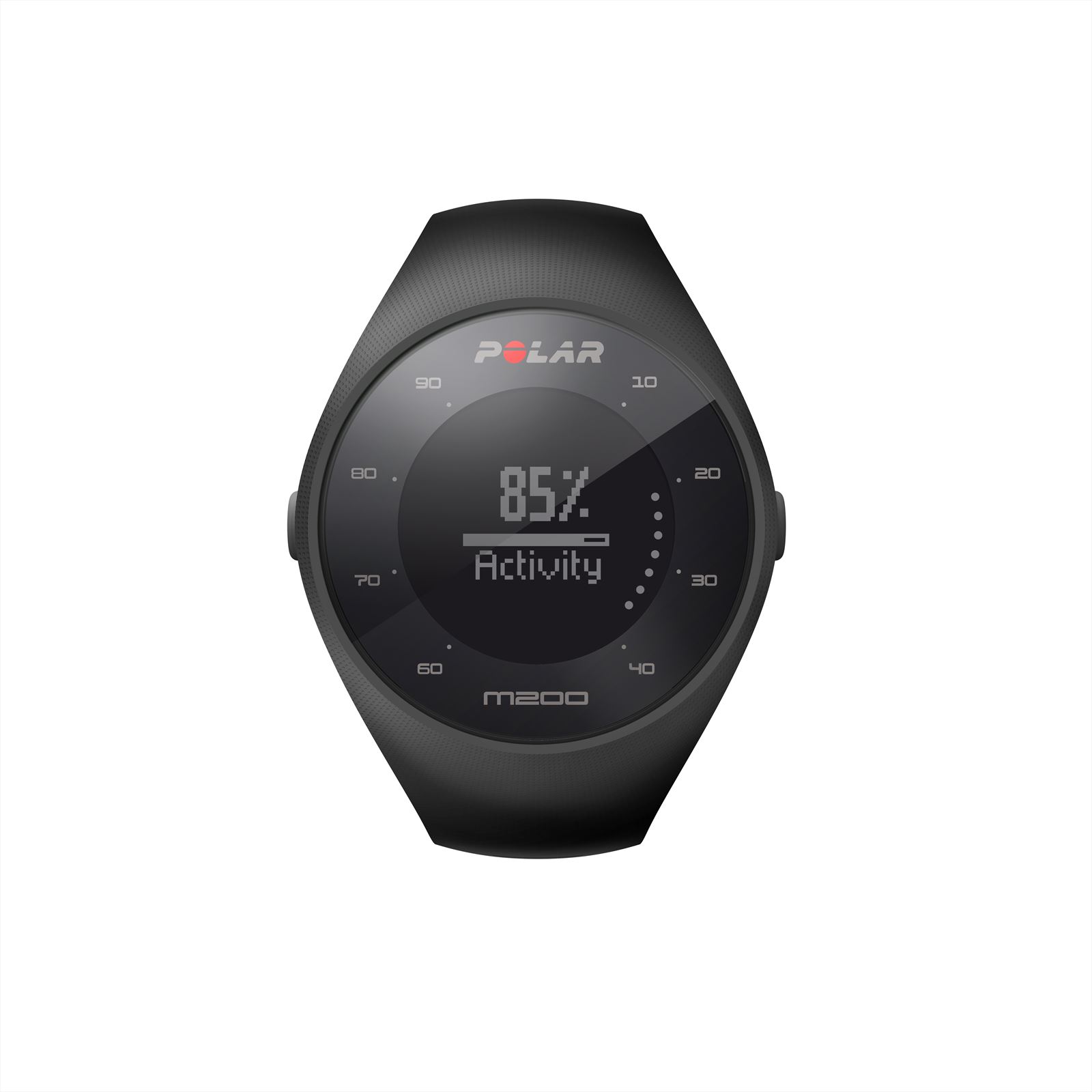 Polar M200 Sporthorloge Zwart M polar kopen in de aanbieding