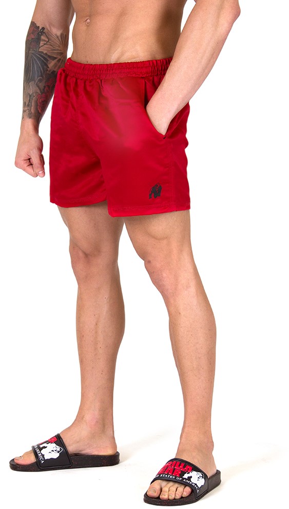 Gorilla Wear Miami Shorts Red Xxxl gorilla wear kopen in de aanbieding Gorilla Wear Miami Shorts Red Xxxl gorilla wear kopen in de aanbieding