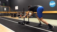 Muscle Power Slice Powersled - Zwart-2
