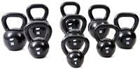 Muscle Power Gietijzeren Kettlebell - Zwart - 40 kg-2