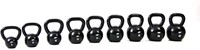 Muscle Power Gietijzeren Kettlebell - Zwart - 40 kg-3