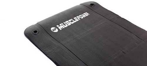 Muscle Power Fitnessmat - Zwart - 190 x 60 x 1,5 cm