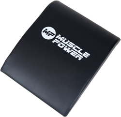 Muscle Power Buikspiermat - Ab Mat - Zwart