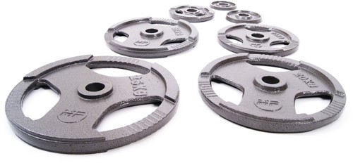 Muscle Power Gietijzeren Halterschijf - 50 mm - 1,25 kg-3