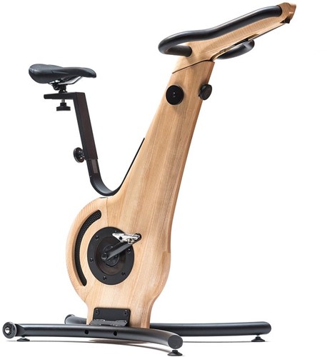 Nohrd Bike V2 Hometrainer - Vintage Eiken - Gratis trainingsschema