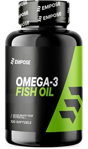 Empose Nutrition Omega-3 / Visolie Caps - Essentiele vetzuren - 120 Capsules