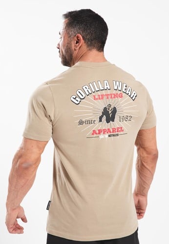 Gorilla Wear Oregon T-shirt - Beige