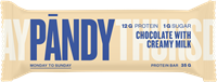Pandy Protein Bar - 18 x 35 gr - Chocolate & Creamy Milk