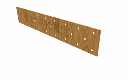 Lifemaxx Crossmaxx XL Peg Board - 180 cm - voor Crossmaxx Rig-2