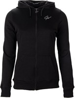 Pixley Crop Top Hoodie - Zwart