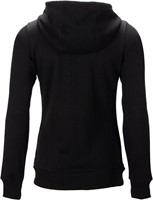 Pixley Crop Top Hoodie - Zwart
