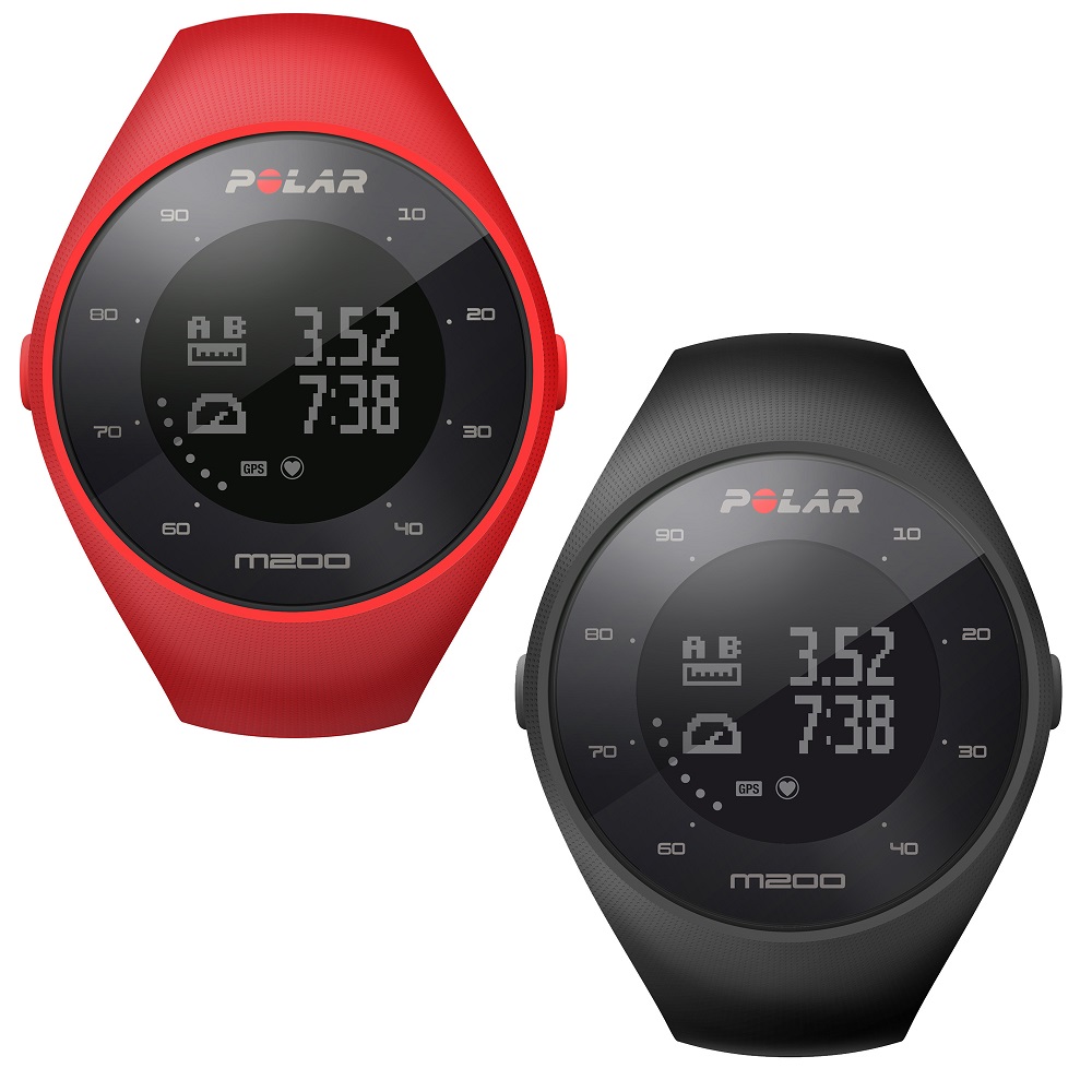 Polar M200 Sporthorloge Wit M polar kopen in de aanbieding