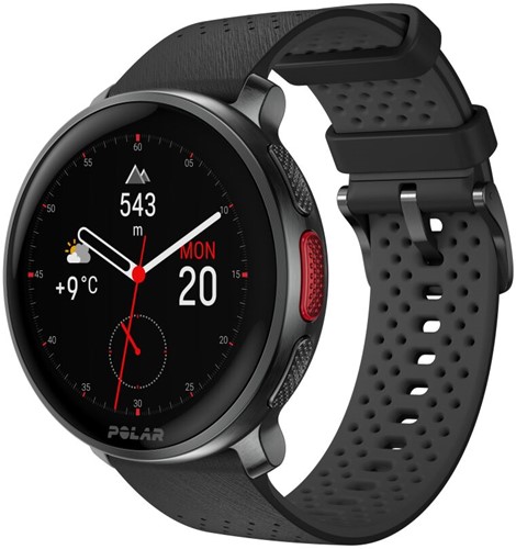 Polar Vantage V3 Sport Smartwatch met GPS - Zwart/Grijs - S-L