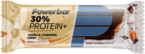 Powerbar 30% Protein+ Bar - 15 x 55 gr - Vanille Caramel Crisp-2