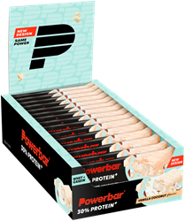 Powerbar 30% Protein+ Bar - 15 x 55 gr - Vanille Kokosnoot