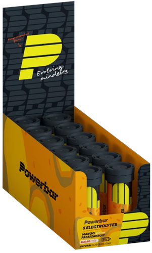 Powerbar Electrolyte Tabs - 12 x 10 Tabletten - Mango Passionfruit