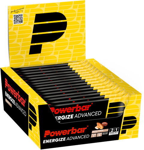Powerbar Energize Advanced Bar - 15 x 55 gr - Mokka Amandel