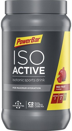 Powerbar Isoactive Sportdrank - 600 gr - Rood Fruit
