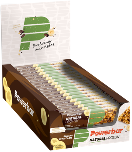 Powerbar Natural Protein Bar - 18 x 40 gr - Banaan Chocolade