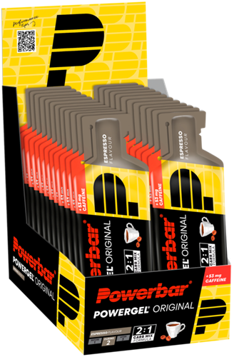 Powerbar Powergel Original Cafeine - 24 x 41 gr - Espresso