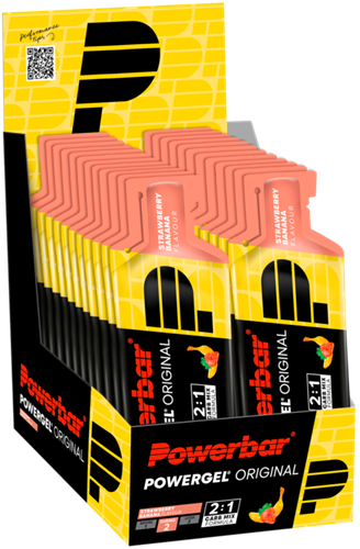 Powerbar Powergel Original - 24 x 41 gr - Aardbei Banaan