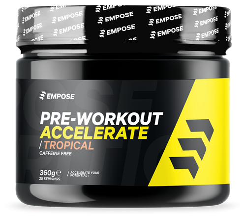 Empose Nutrition Pre-Workout Cafeïnevrij - 360 gr - Tropical