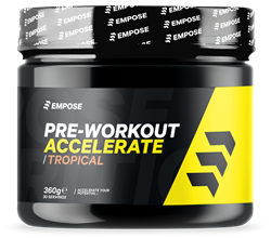 Empose Nutrition Pre-Workout Accelerate - 360 gr - Tropical