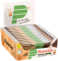 Powerbar Protein+ Bar Vegan - 12 x 2 x 21 gr - Salty Almond Caramel