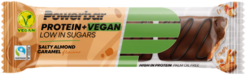 Powerbar Protein+ Bar Vegan - 12 x 2 x 21 gr - Salty Almond Caramel-2