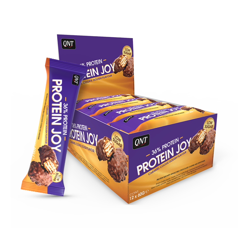 Qnt Protein Joy Bar Caramel Cookie Dough qnt kopen in de aanbieding Qnt Protein Joy Bar Caramel Cookie Dough qnt kopen in de aanbieding