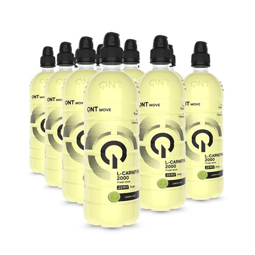 QNT L-Carnitine Sportdrank - 2000 mg - 24 x 700 ml - Lemon / Lime