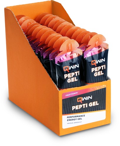 QWIN Pepti Gel - Fruit Punch - 24 x 60 ml