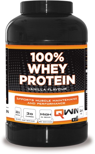 QWIN 100% Whey Protein Vanille - 2400 gr
