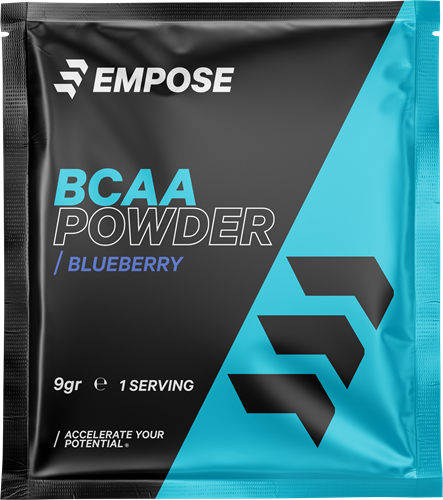 Empose Nutrition BCAA Poeder - Aminozuren - Blauwe Bes - Sample