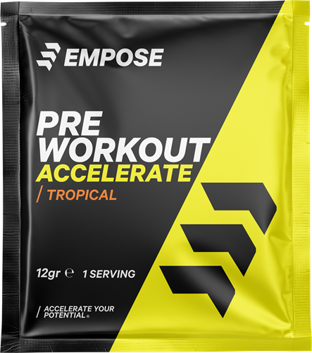 Empose Nutrition Pre-Workout Accelerate - 360 gr - Tropical