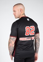 Gorilla Wear San Mateo T-shirt - Zwart/Rood-2