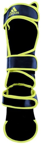 Adidas Economy Scheen- en Wreefbeschermers - Blauw/Geel-2