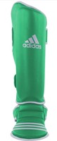 Adidas Economy Scheen- en Wreefbeschermers - Limegroen/Zilver - XL
