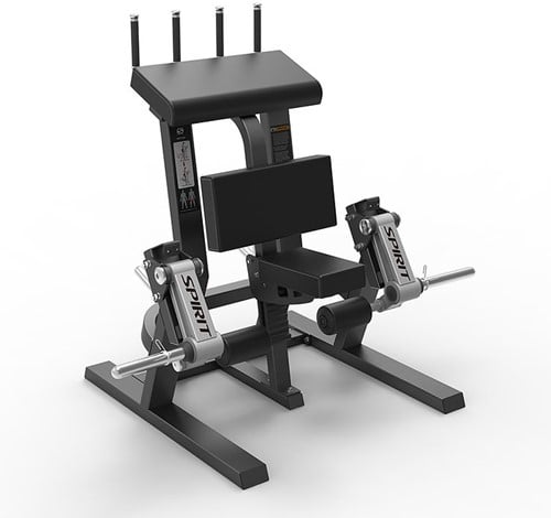 Spirit Fitness Standing Leg Curl - Plate Loaded