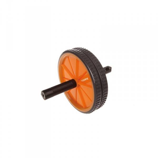 Toorx Dual Ab Wheel Buikspierwiel toorx kopen in de aanbieding