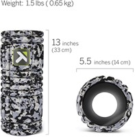 Triggerpoint Foam Roller The Grid 1.0 - Grijs Camo-3