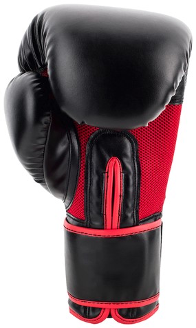 UFC Contender Muay Thai Style (kick)bokshandschoenen - Zwart/Rood-3