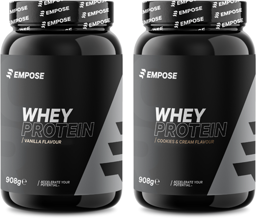 Empose Nutrition Combi-Deal - Whey Protein - Vanille/Cookies & Cream