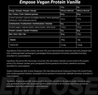 Empose Nutrition Vegan Protein - Vanille - 660 gram-2
