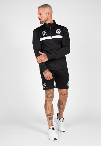 Gorilla Wear Vernon Trainingsjas - Track Jacket - Zwart-3