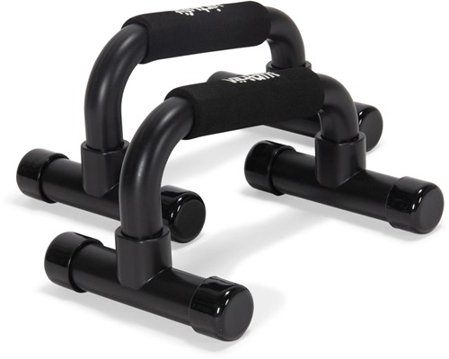 VirtuFit Opdruksteunen - Push Up bars - Zwart