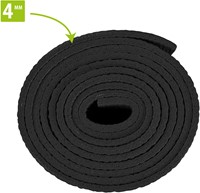 VirtuFit Premium Yogamat - 183 x 61 x 0,4 cm - Onyx Black-3